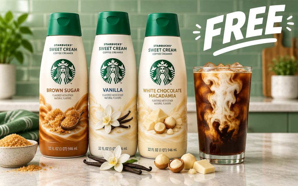 Free Starbucks Sweet Cream creamer